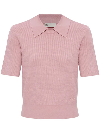 Textured Polo T-Shirt