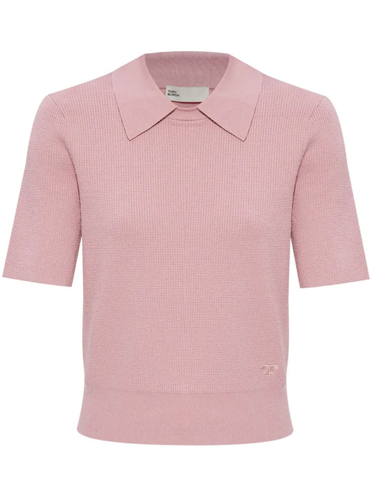 Textured Polo T-Shirt