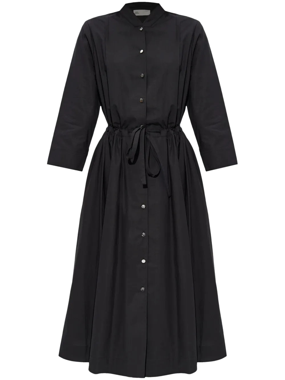 Belted Cotton Shirt Dress