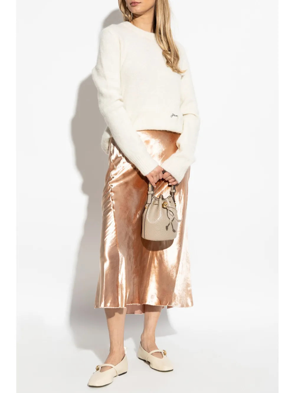 Velvet Midi Skirt