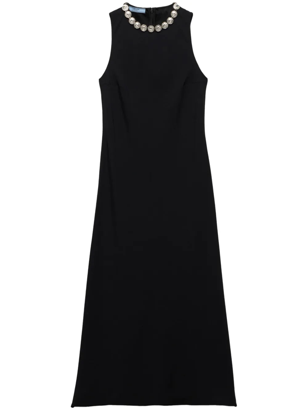 Embroidered Midi Dress