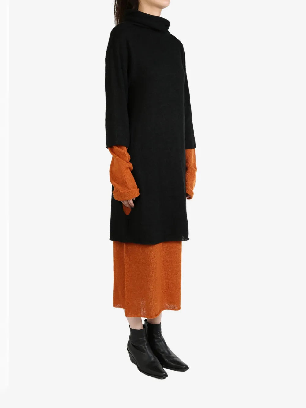 Layered Midi Dress