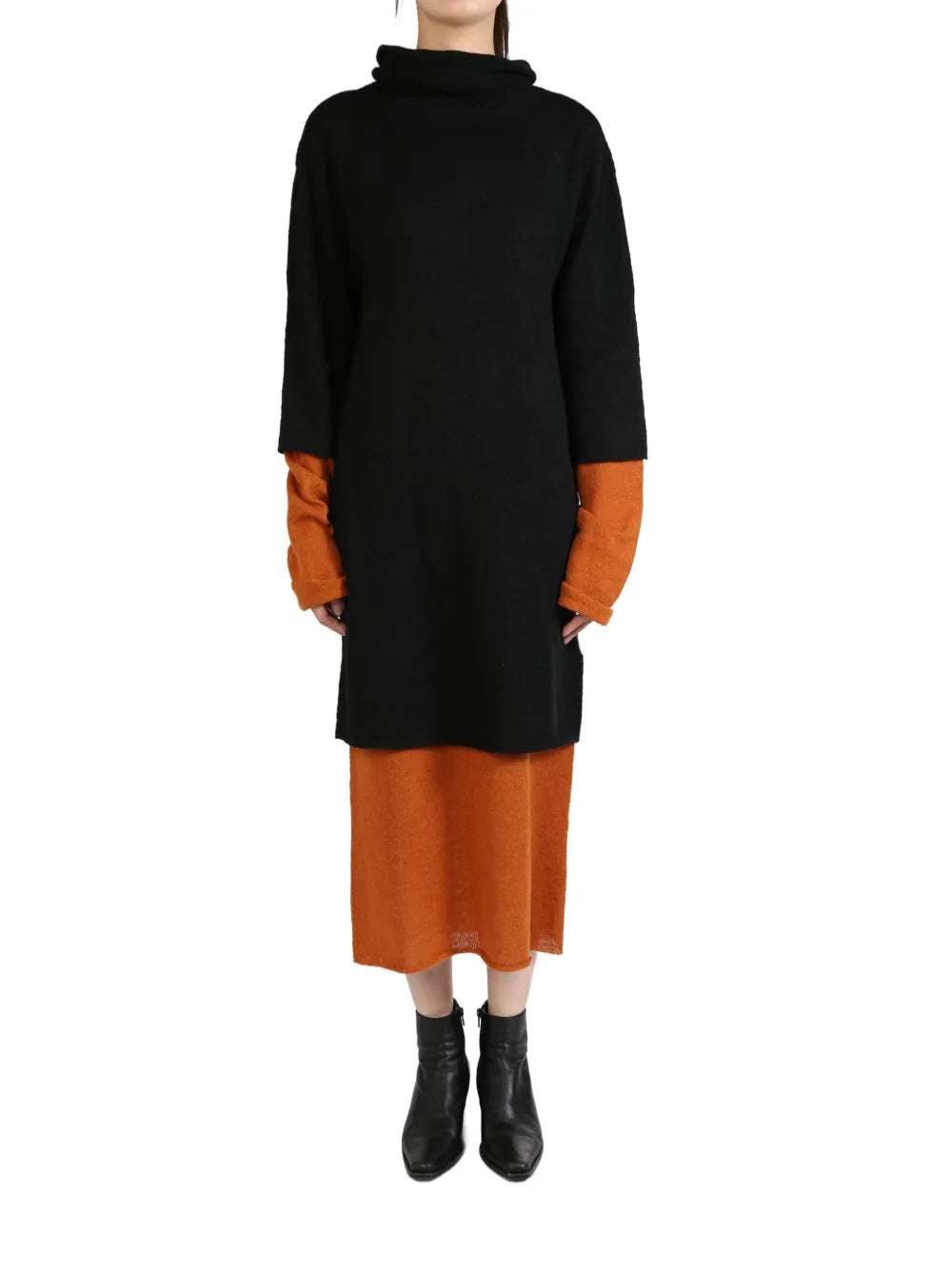 Layered Midi Dress