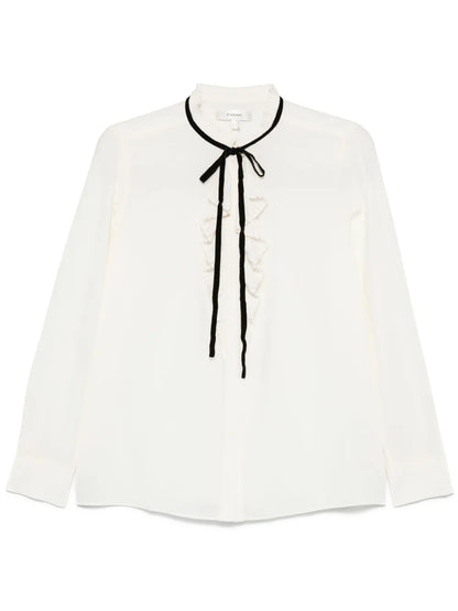 Ruffle-Detailing Shirt