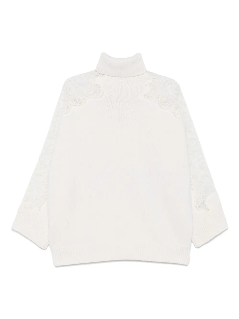 Lace-Detail Sweater