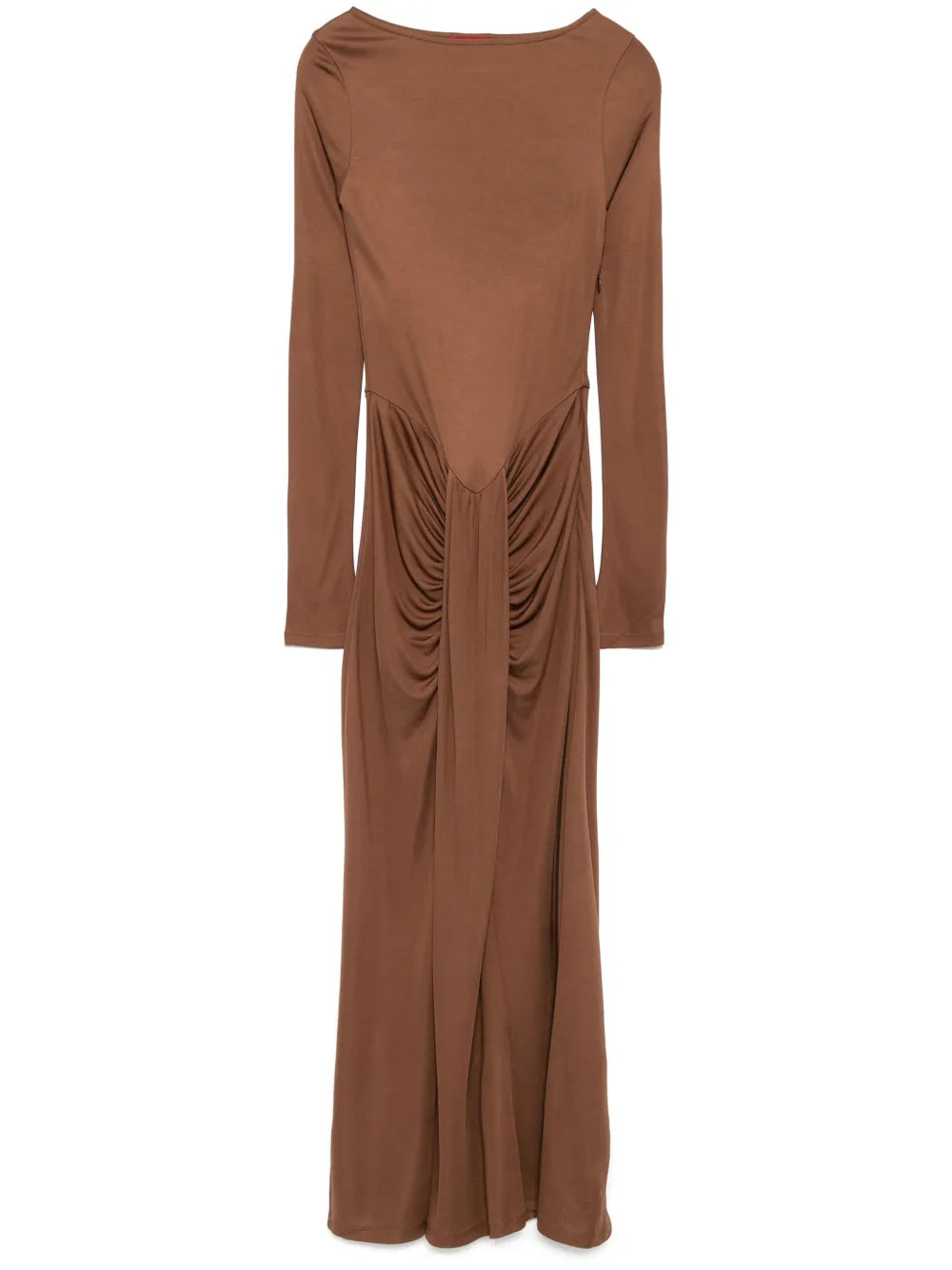 Draped Midi Dress