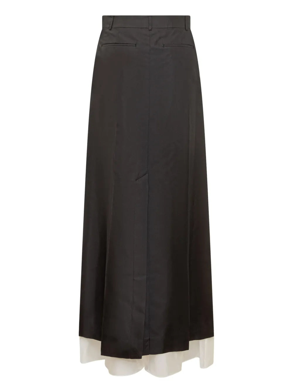 Double-Layered Maxi Skirt