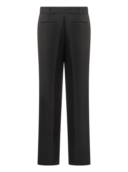 Pleat-Detail Trousers