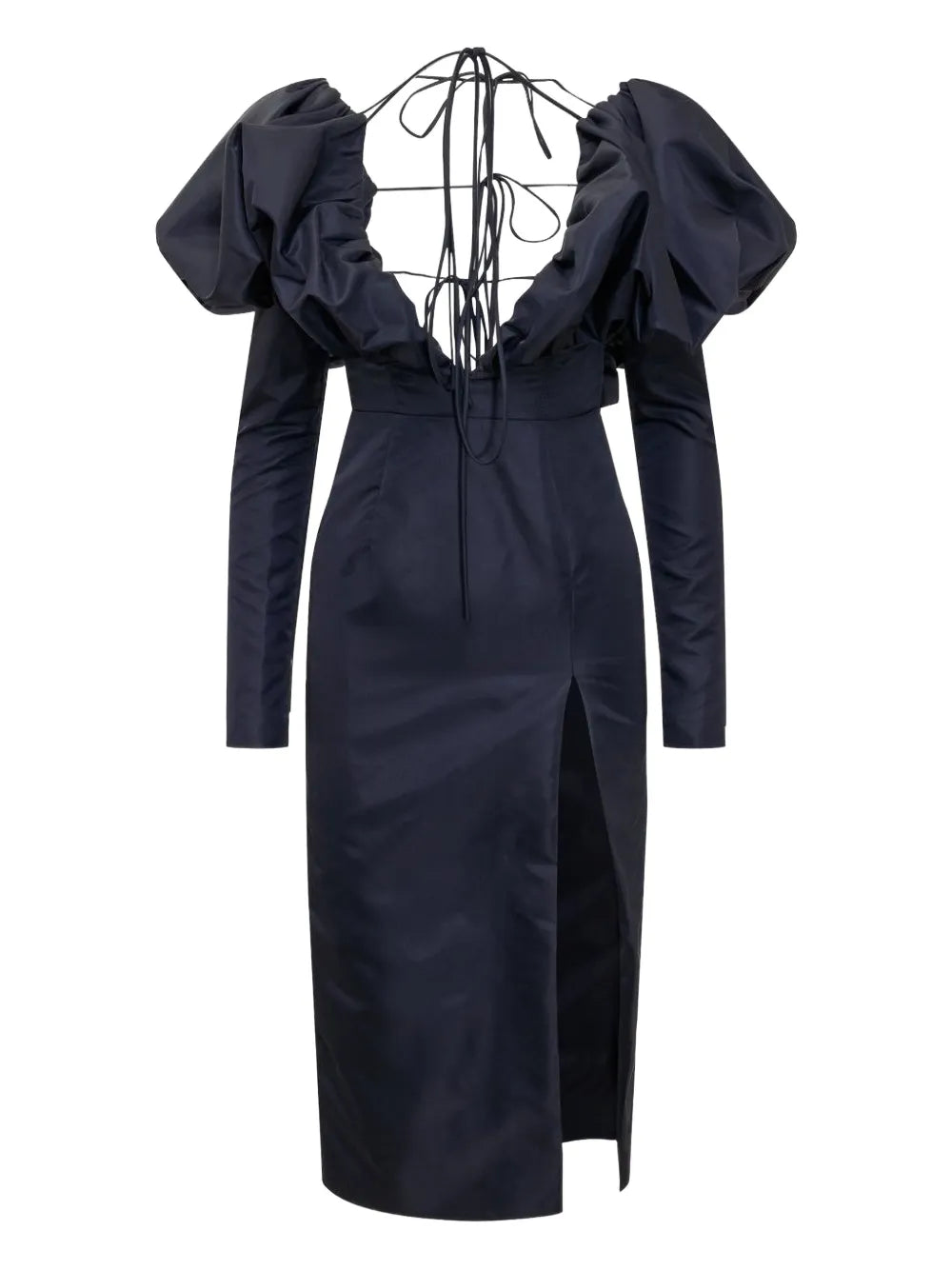 Puff Midi Dress