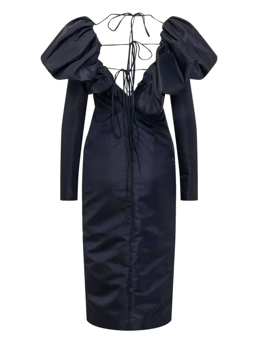 Puff Midi Dress
