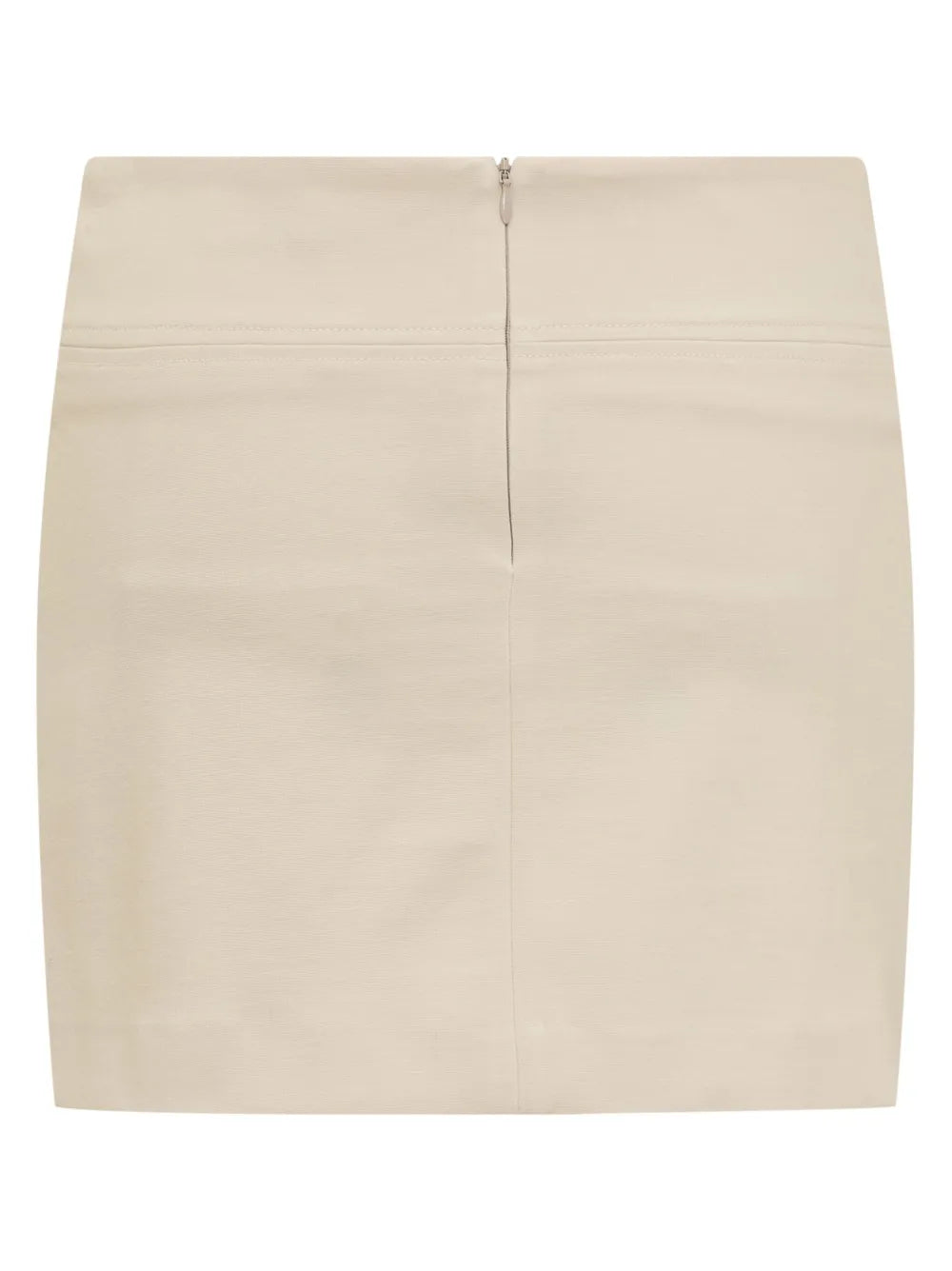 Flap-Pockets Mini Skirt