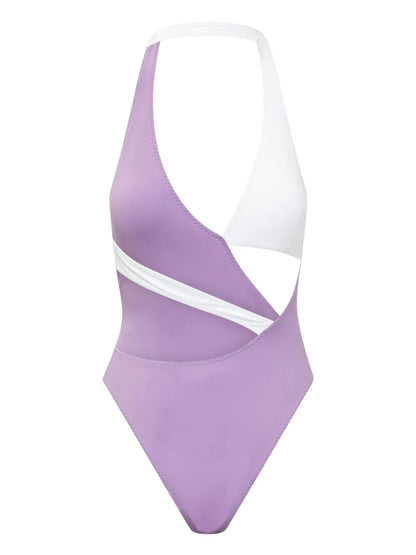Two-Tone Swimsuit