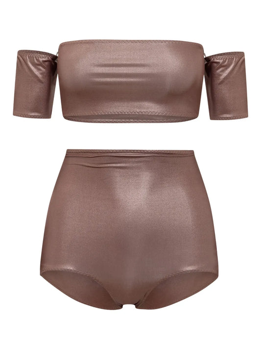 Shiny Bikini Set