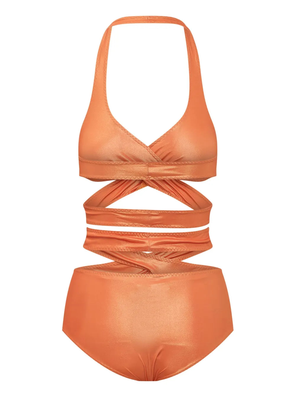 Strap-Fastening Bikini