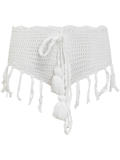 Crochet-Knit Shorts