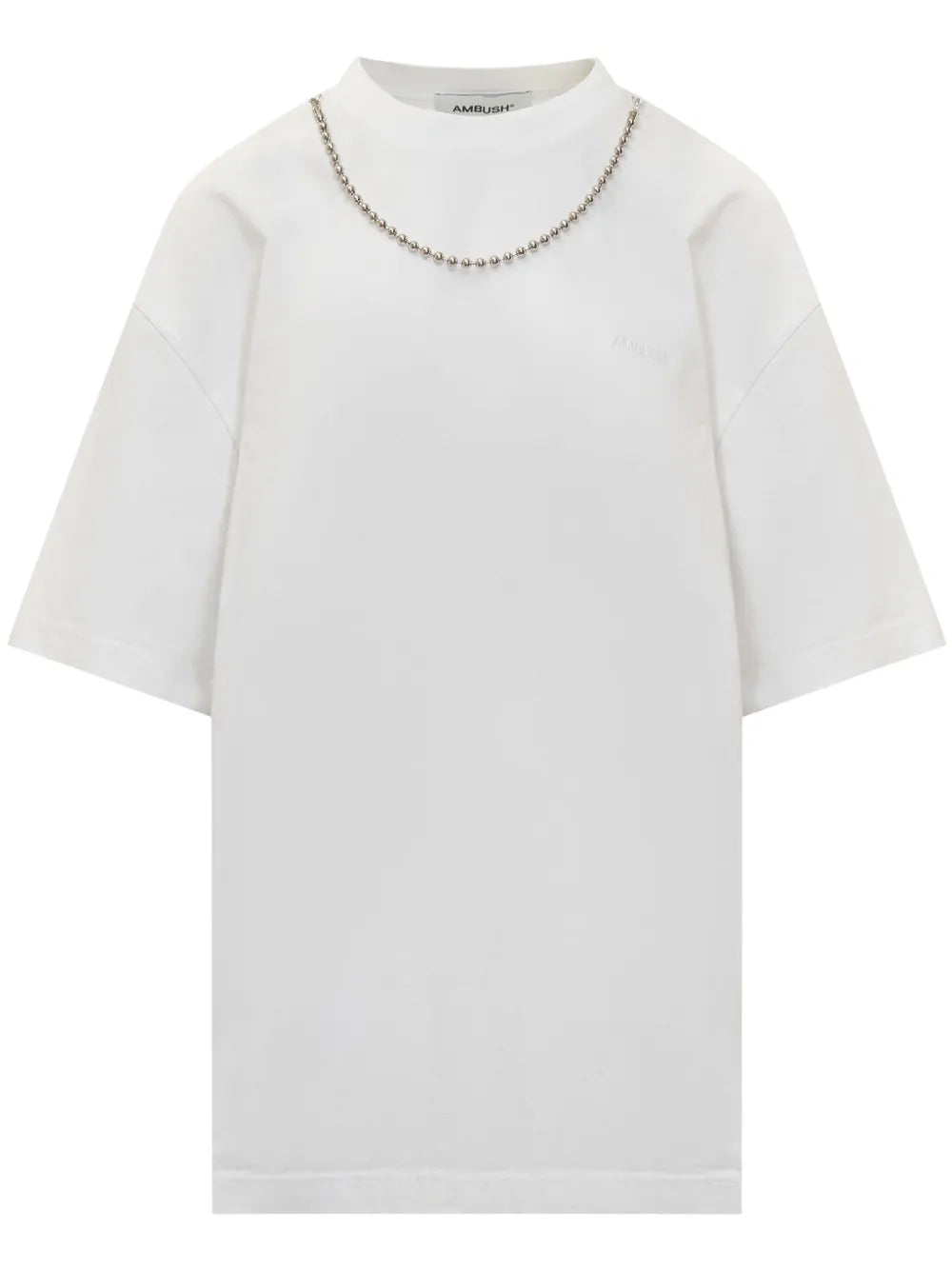 Chain-Detailing T-Shirt