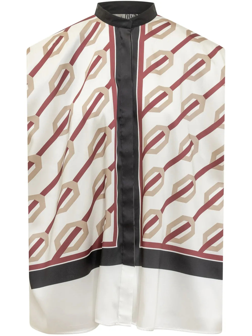 Vunica-Print Blouse