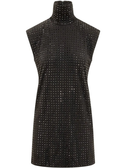Rhinestone-Embellished Dress