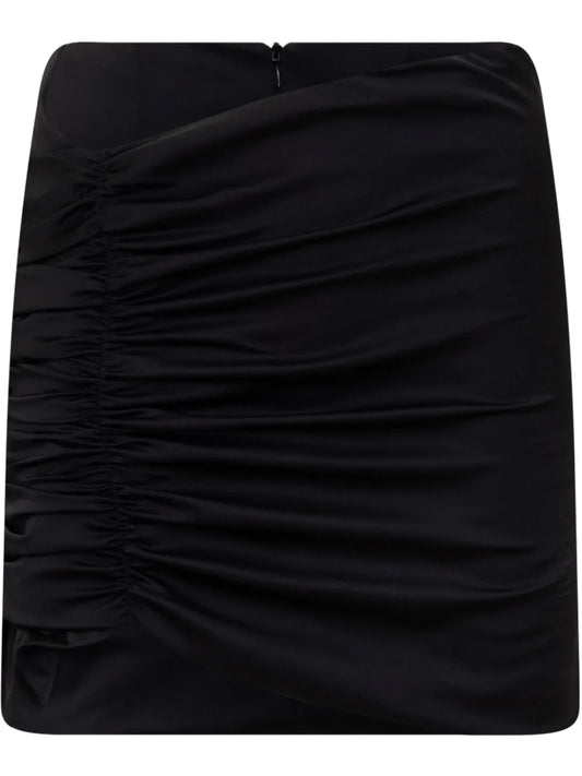 Draped Mini Skirt