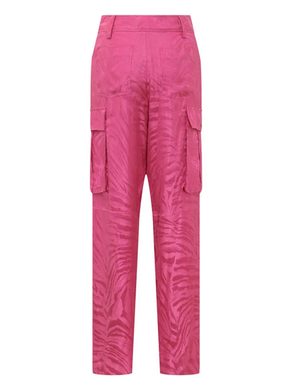Straight-Leg Cargo Trousers