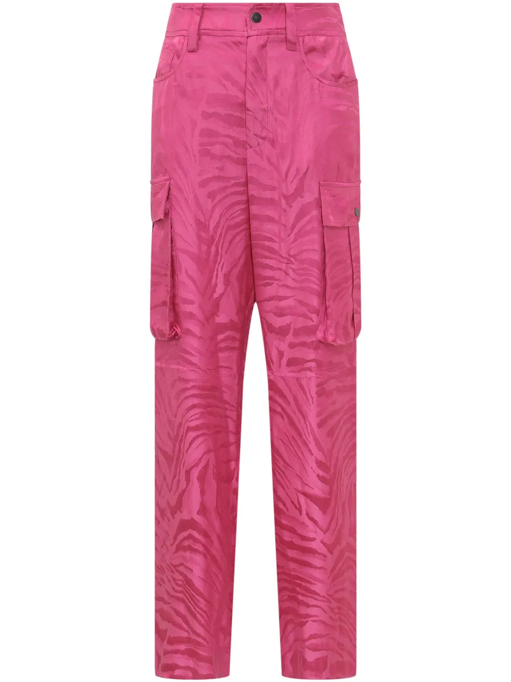 Straight-Leg Cargo Trousers
