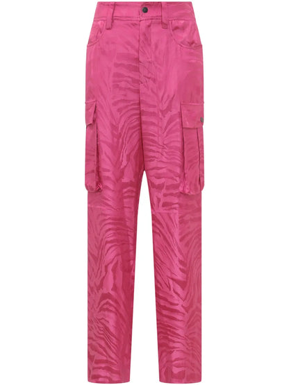 Straight-Leg Cargo Trousers
