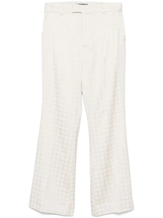 Ma-Monogram Flared Trousers