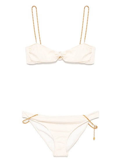 Chain-Link Bikini Set