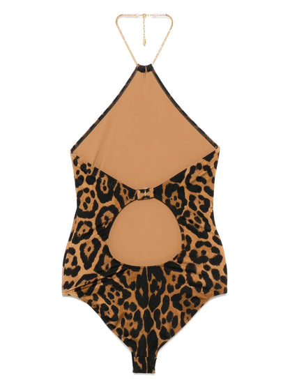 Leopard-Print Swimsuit