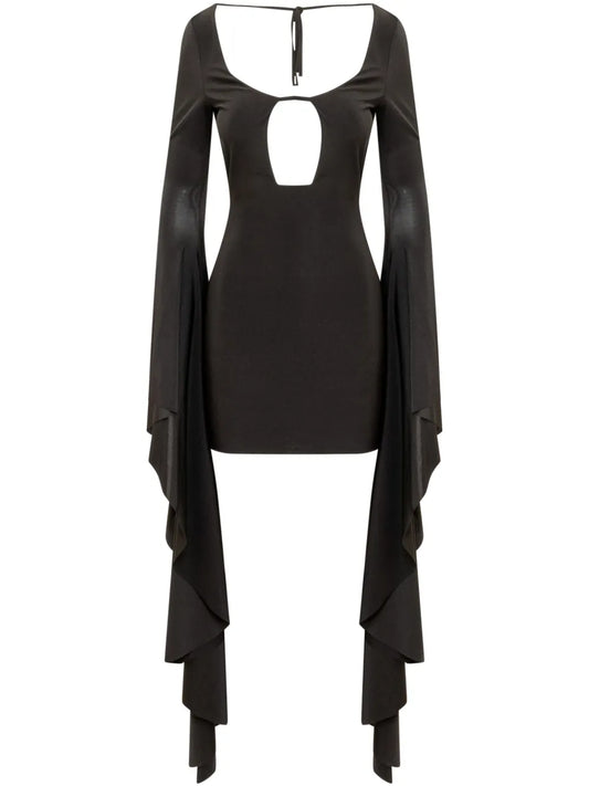 Bell-Cuffs Mini Dress