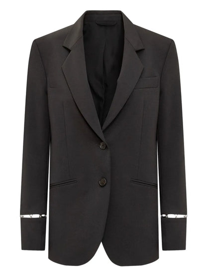 Cut-Out Blazer