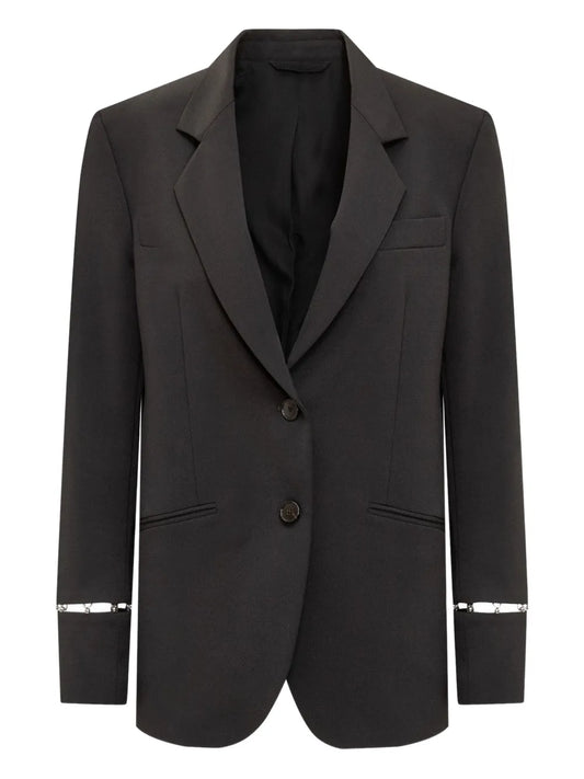 Cut-Out Blazer
