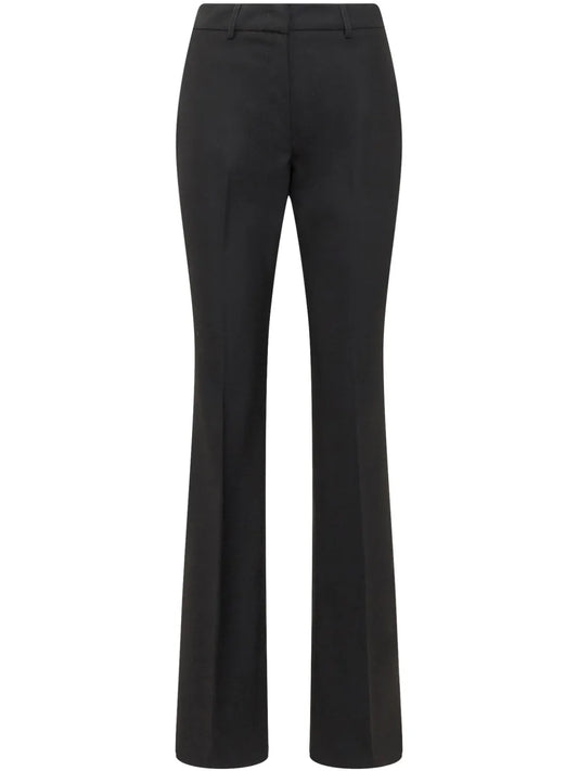 Slit-Embellished Trousers