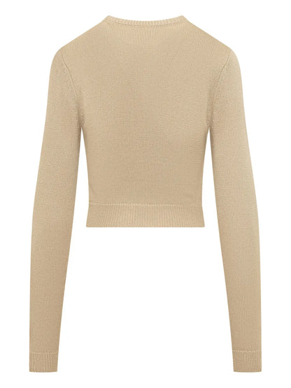 Eyelike-Intarsia Jumper