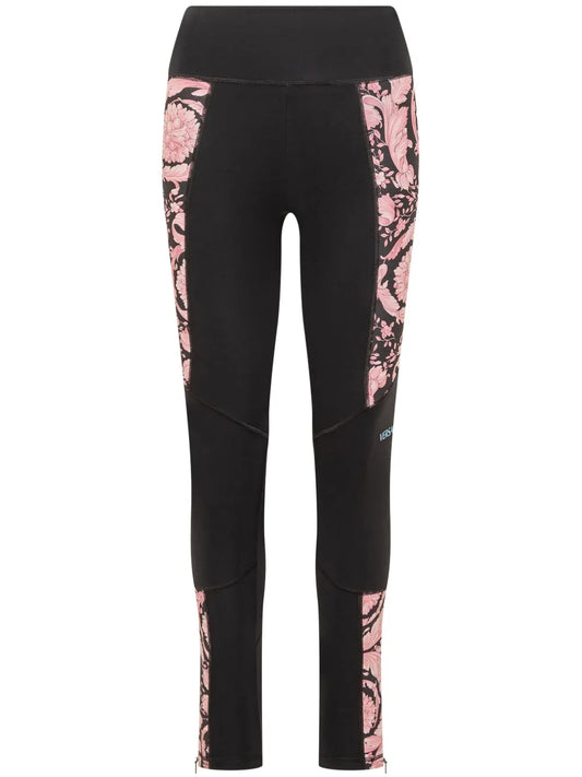 Barocco-Print Leggings