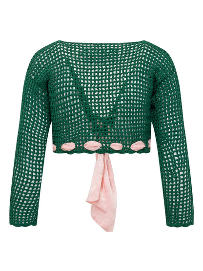 Knot-Detail Blouse