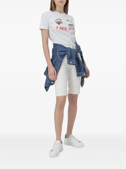 Knee-Length Bermuda Shorts
