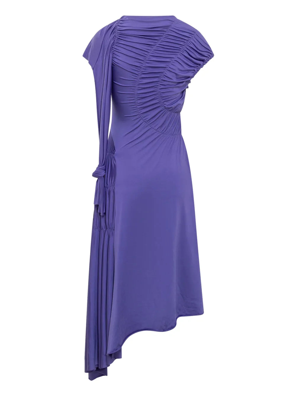 Draped Midi Dress