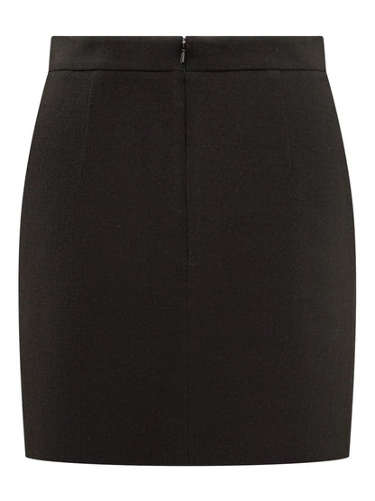 Heart-Motif Mini Skirt