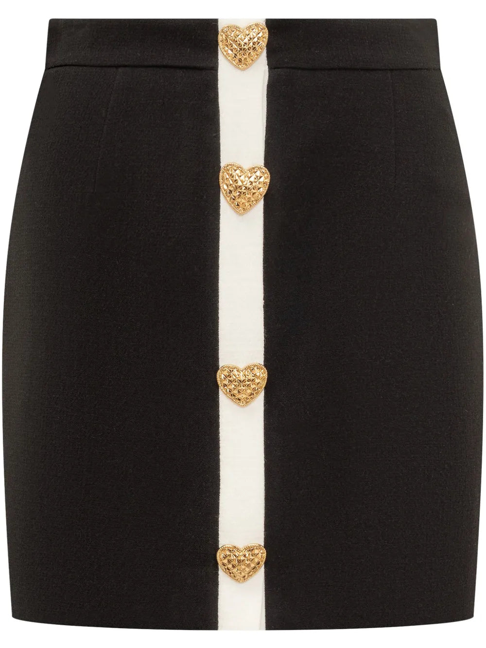Heart-Motif Mini Skirt