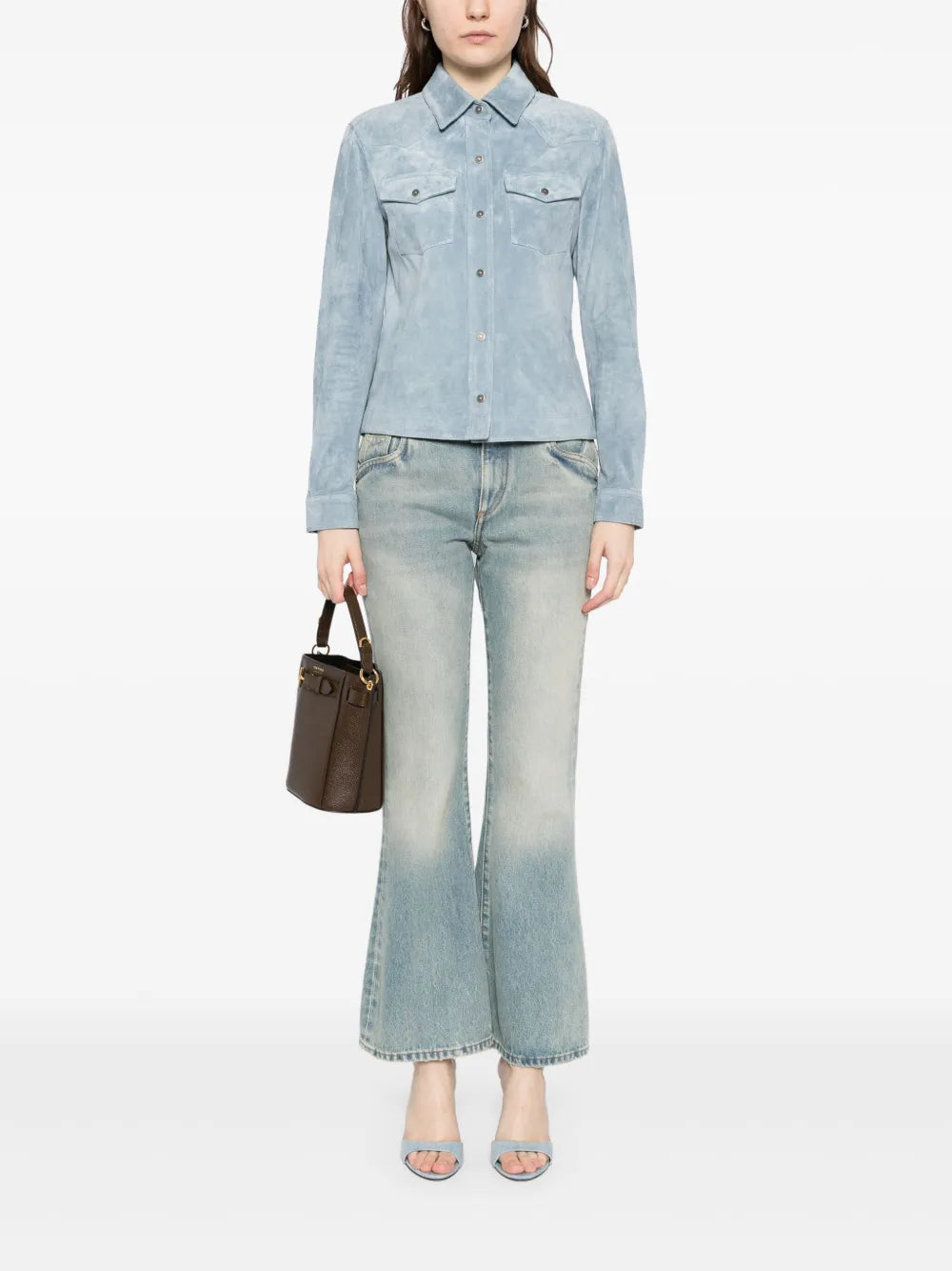 Suede Western Shirt