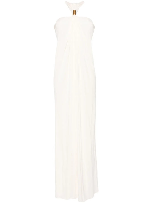 Halter Neck Evening Dress