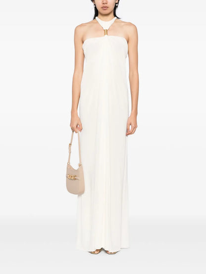 Halter Neck Evening Dress