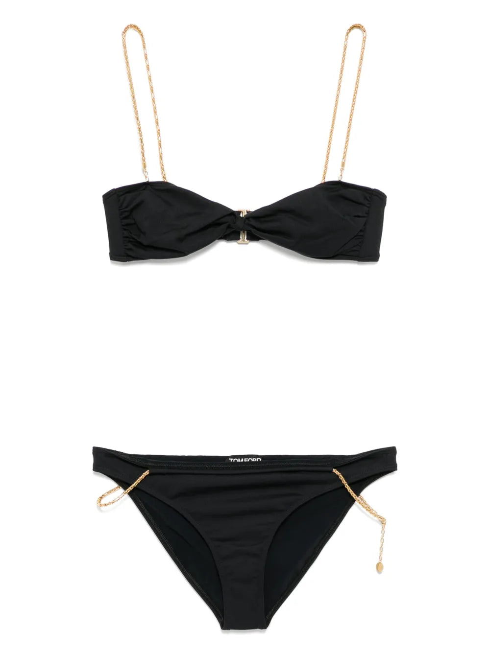 Chain-Link Bikini Set