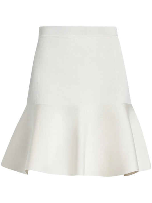 Peplum Mini Skirt