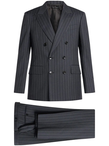 Pinstriped Suit