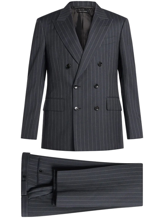 Pinstriped Suit