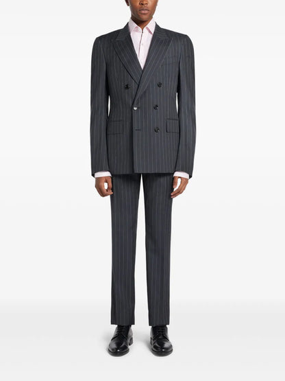 Pinstriped Suit