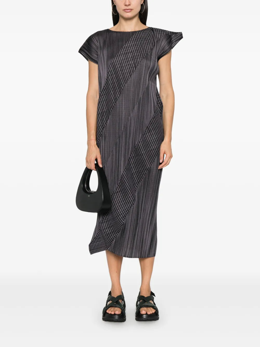 Cosmic Rays Midi Dress