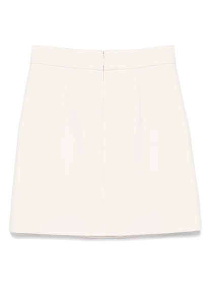 Gem-Embellished Mini Skirt